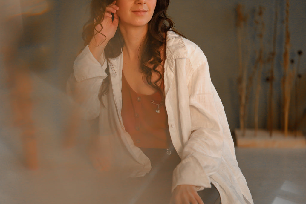 Silver Boat - Brooch