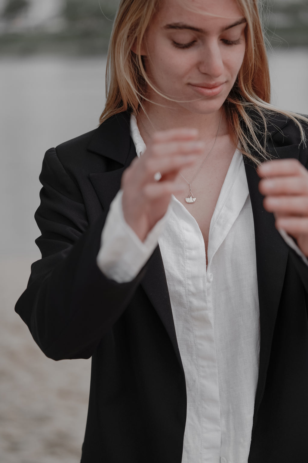 Origami Boat - Pendant