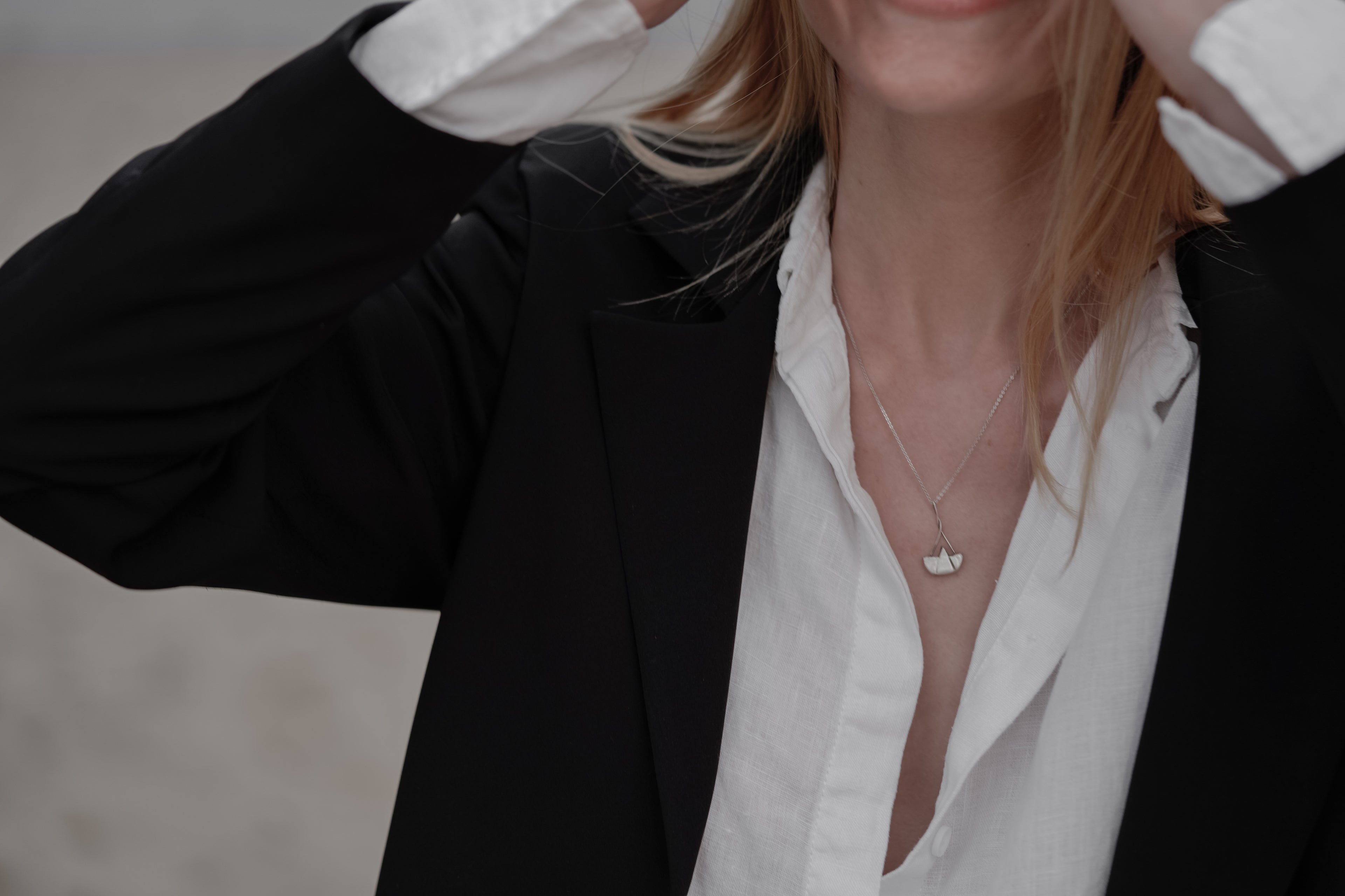 Origami Boat - Pendant