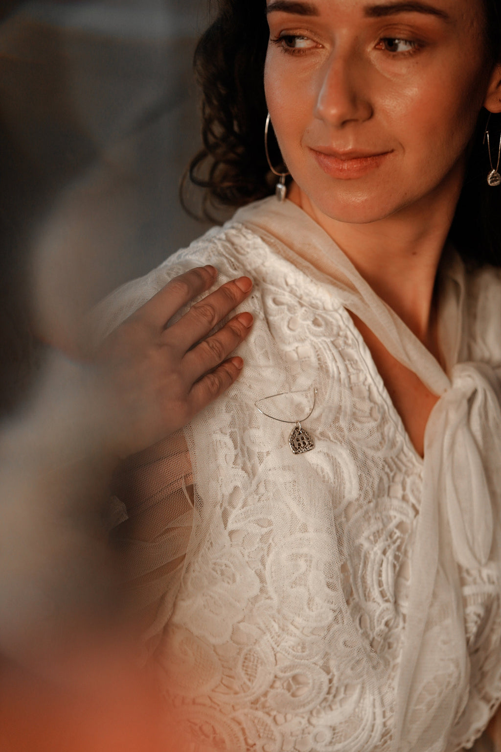 Silver House - Brooch