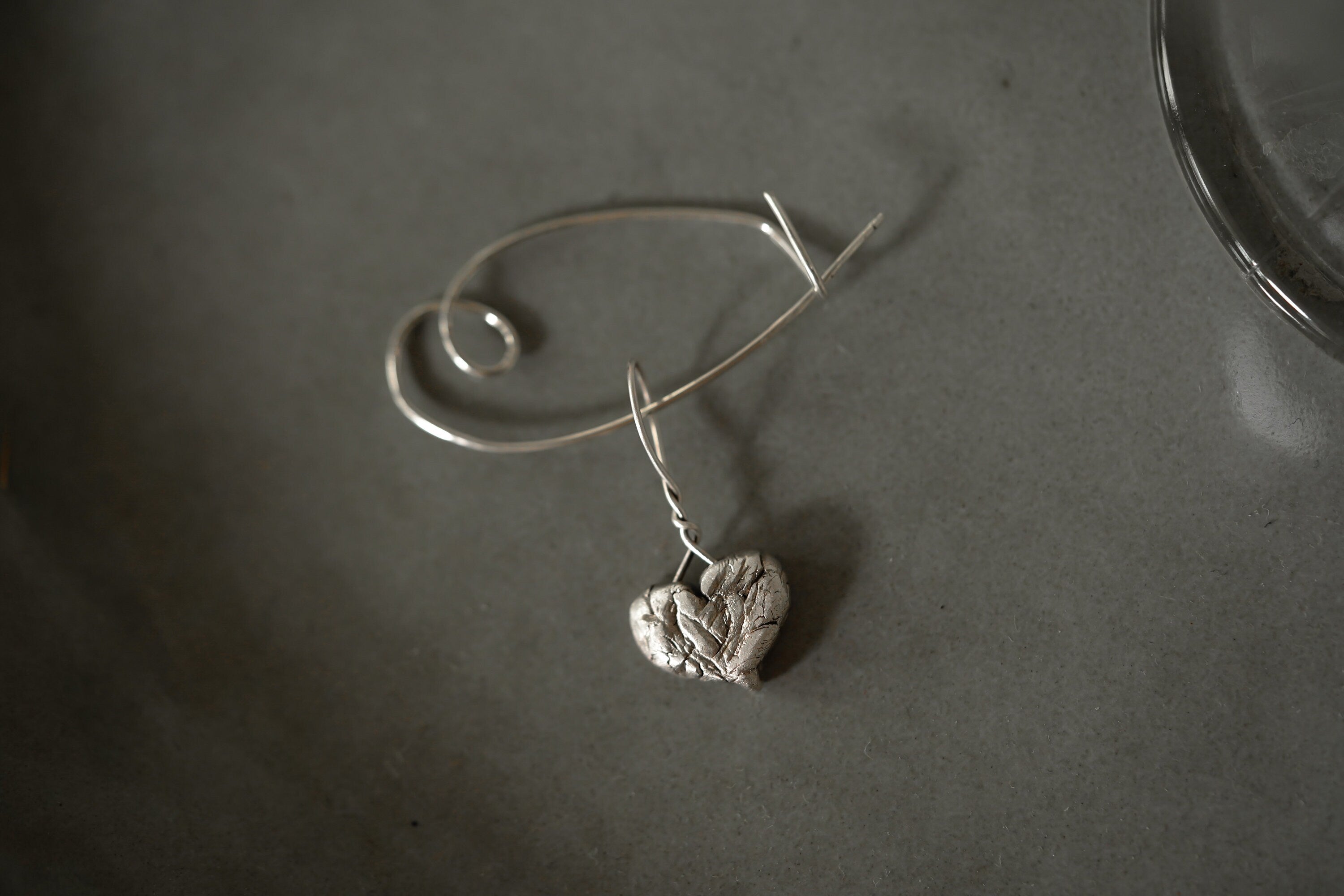 Silver Heart - Brooch